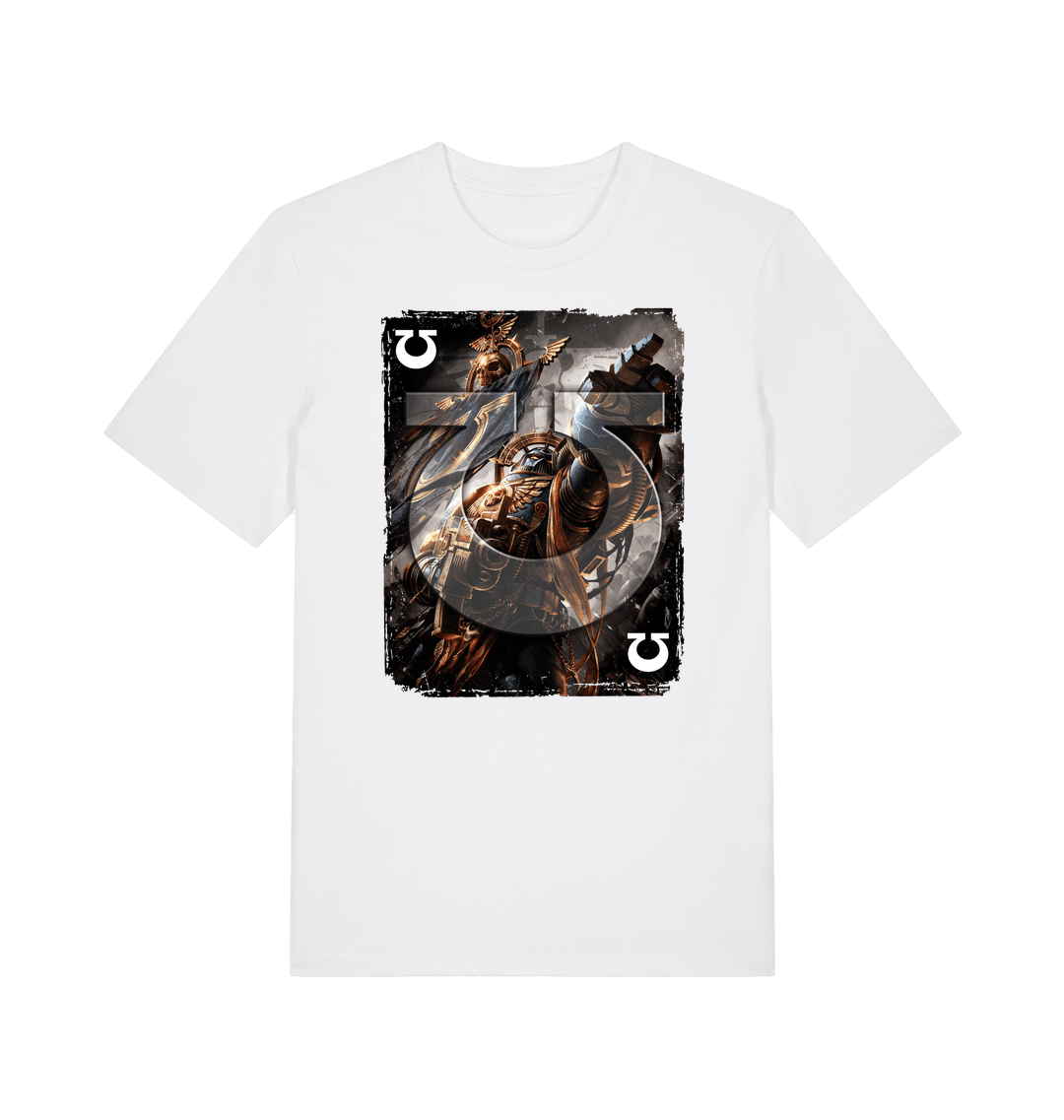 White Printed T-shirt Front